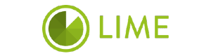 Логотип Lime-zaim.ru зеленых оттенков с визуальной частью в виде ломтика лайма и LIME большими печатными буквами